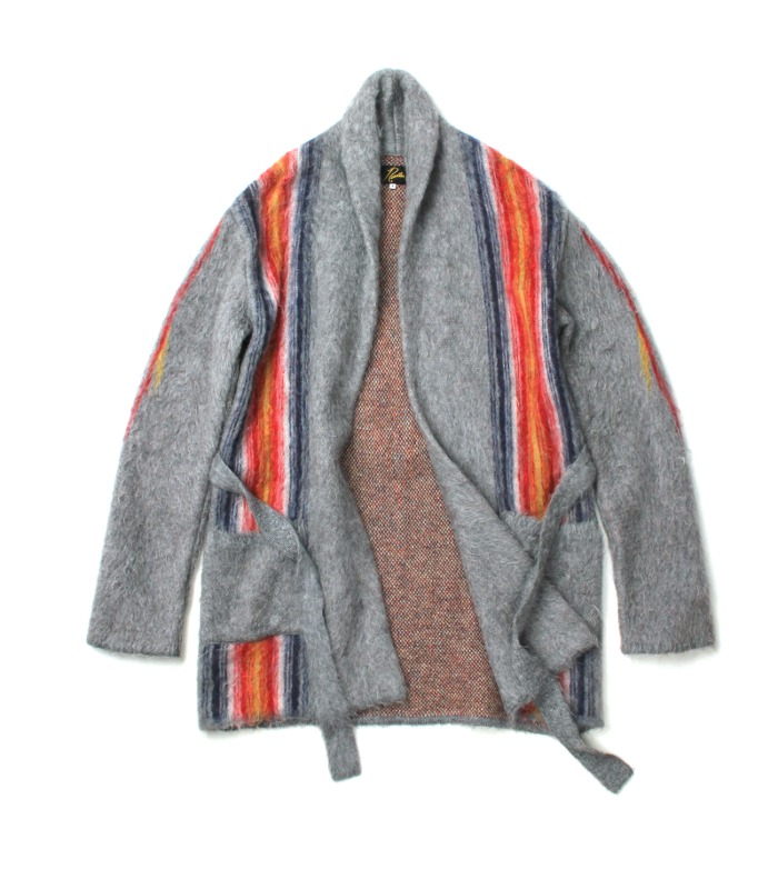 Needles - mohair shawl coller coat , chimayo